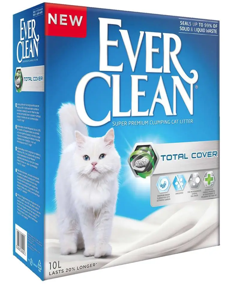 Ever Clean Total Cover Kattegrus 10 L